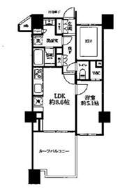 オープンレジデンシア本郷菊坂 6階 間取り図