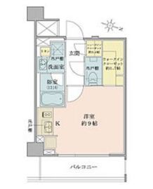 アプリーレ池上 1階 間取り図