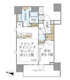 ブリリア東中野ステーションフロント 11階 間取り図