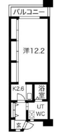 シティコート目黒 3-315 間取り図