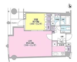 虎ノ門ヒルズレジデンス 38階 間取り図