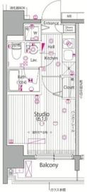 ガーラ・シティ渋谷南平台 4階 間取り図