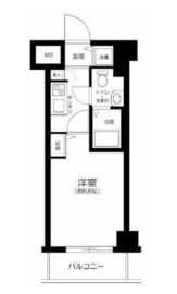 グランド・ガーラ高輪 2階 間取り図