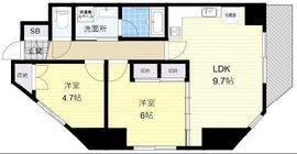 Brentwood恵比寿 (ブレントウッド恵比寿) 901 間取り図