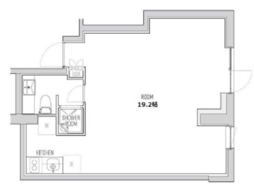 エスセナーリオ赤坂 012 間取り図