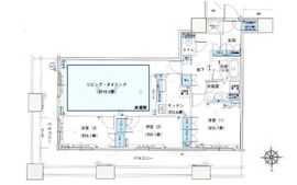 ラゾーナ川崎レジデンス 6階 間取り図