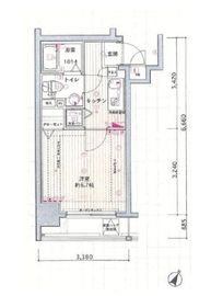グランフォース九段 8階 間取り図