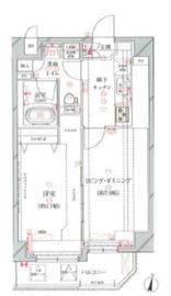 セジョリ江戸川橋 9階 間取り図