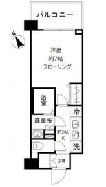 エヌステージ赤羽志茂 713 間取り図