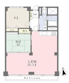 メゾン麻布 2階 間取り図