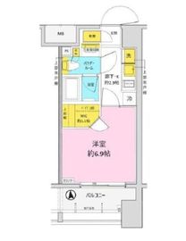 パークリュクス白金mono 4階 間取り図