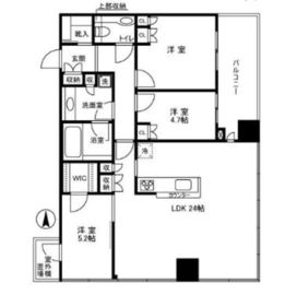 東京タイムズタワー 20階 間取り図