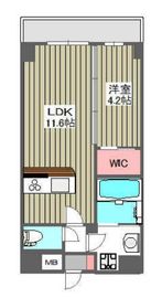 プロスペール 2階 間取り図