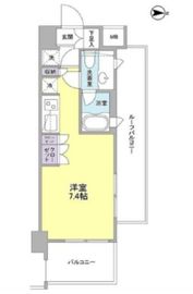 リバーレ蒲田仲六郷 602 間取り図