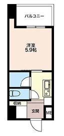 エスティメゾン五反田 303 間取り図