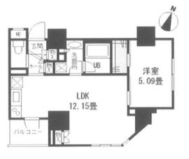 フリージアテラス 1502 間取り図