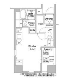 コンフォリア銀座イースト 911 間取り図