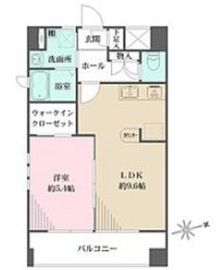 アビオン中野坂上 A201 間取り図
