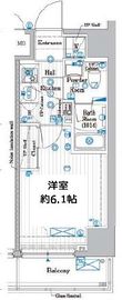 プレール・ドゥーク品川旗の台 4階 間取り図