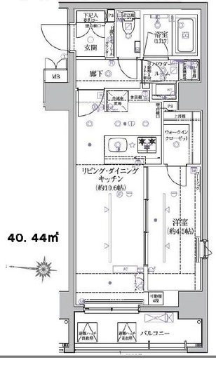 アルテシモソロ 6階 間取り図