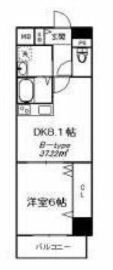 コルテ浅草寿 602 間取り図