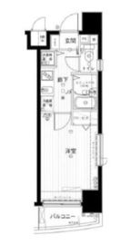 メインステージ麻布十番2 9階 間取り図