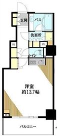 セントラルレジデンス新宿シティタワー 11階 間取り図