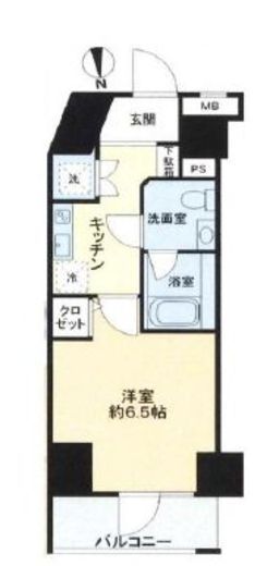 プレミアムキューブジー渋谷神南 11階 間取り図