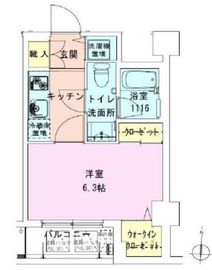 東陽町レジデンス壱番館 5階 間取り図