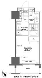 プライムアーバン板橋 708 間取り図