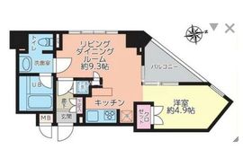 ヴィア・シテラ新宿 7階 間取り図