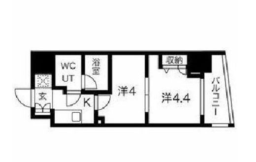 スパシエ蒲田グランドタワー 11階 間取り図