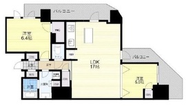 プレミスト白金 8階 間取り図