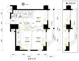 フェニックス浜松町 9階 間取り図