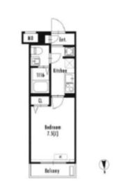 GRAN PASEO文京小日向 (グランパセオ文京小日向) 206 間取り図