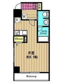 ADESSO上野Bellezza (アデッソ上野ベレッツァ) 3階 間取り図