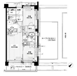 リビオ新宿ザ・レジデンス 5階 間取り図