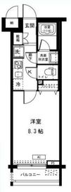 コンシェリア笹塚テラス 3階 間取り図