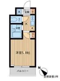 ザ・パーククロス市ヶ谷 312 間取り図