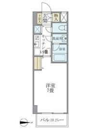 北品川アパートメント 604 間取り図