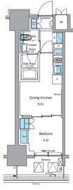 プライムアーバン浅草田原町 703 間取り図