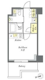 プライムメゾン清澄白河 209 間取り図