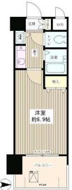 パークヒルズ落合 506 間取り図