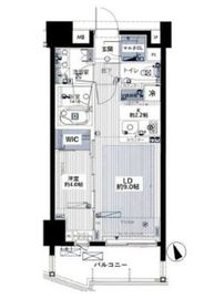 イトーピア目白カレン 3階 間取り図