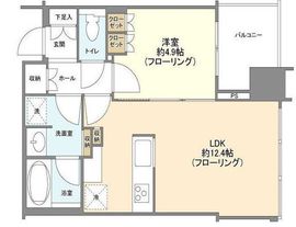 大崎ウエストシティタワーズ イースト 11階 間取り図