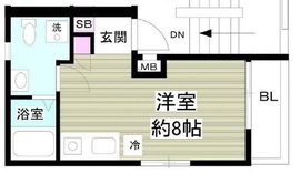 レティーナ銀座EAST 401 間取り図