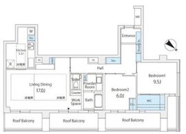 北青山パークマンション 4階 間取り図