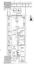 白金ザ・スカイ 5階 間取り図