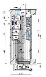 メインステージ白金3 5階 間取り図