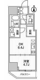 ALTERNA亀戸Ⅲ (オルタナ亀戸3) 1204 間取り図